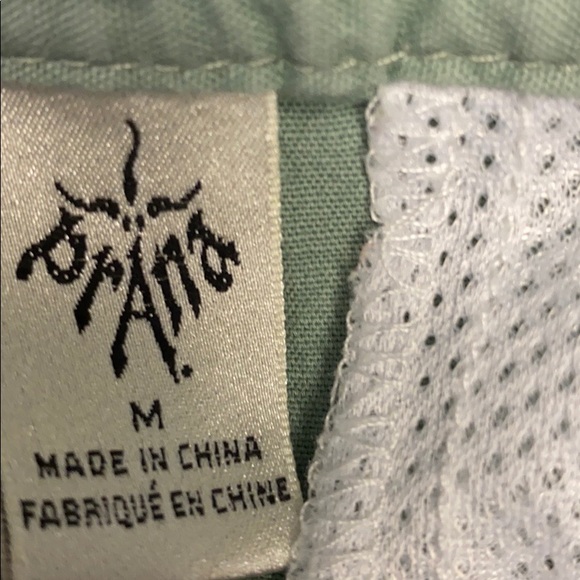 PRANA M Mint Green Cargo Cropped Capri Pants - Picture 7 of 8